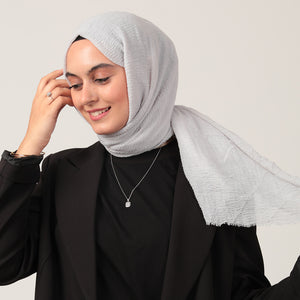 Bürümcük Şal - Gümüş