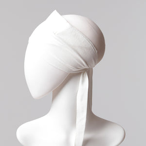 Çapraz Bandana Bone - Ekru