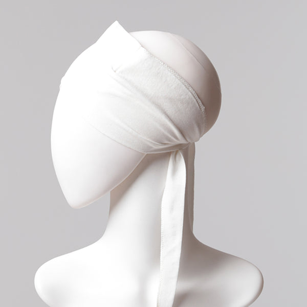 Çapraz Bandana Bone - Ekru