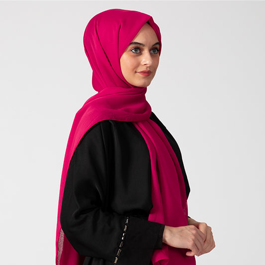 Janjanlı Şifon Şal - Akşam Sefası