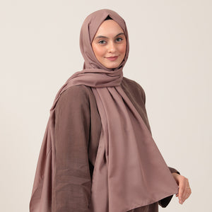 Soft Pamuk Şal - Mocha