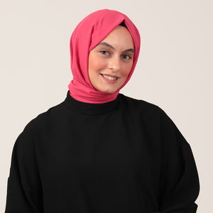 Bambu Pamuk Şal - Fuşya