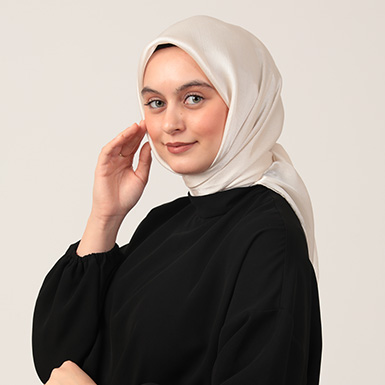 ipekistanbul - Abiye Eşarp - Krem