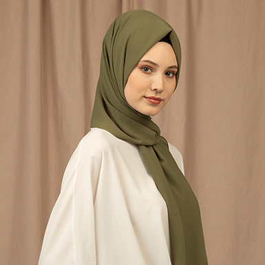 ipekistanbul - Alfa Krep Şal - Olive
