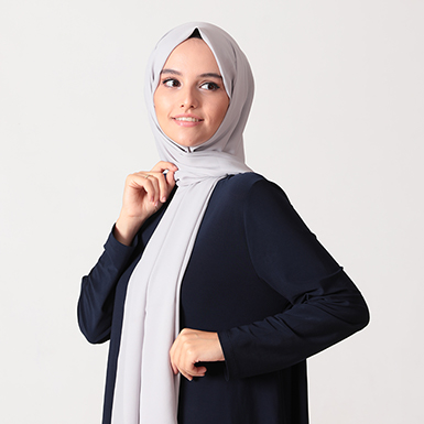 ipekistanbul - Beta Krep Şal - Silver