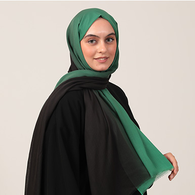 ipekistanbul - Degrade Şal - Benetton Siyah