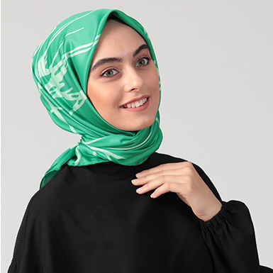 ipekistanbul - Gelincik Desen - Twill Eşarp - Benetton