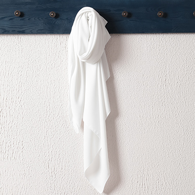 ipekistanbul - Medine İpeği Eşarp 110 x 110 cm - Beyaz